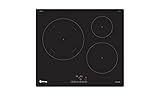 Balay 3EB865ERS - Placa de inducción, 3 zonas, Gran zona 28 cm, Sin bisel