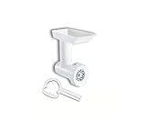KitchenAid Meat Grinder - Picadora de carne, color blanco