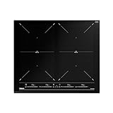 Teka | Placa de inducción Flex de 60cm con funciones directas | Negro | 5 x 60 x 51 cm