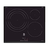 Balay 3EB967FR - Placa de Inducción, 3 Zonas, 60cm, Función Sprint, 17 Niveles Cocción, Control Táctil, Negro