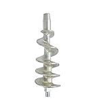 ORYX 5504120 Espiral para Maquina Picar Carne Nº 32, 10 litros, 18/8 Stainless Steel, Multicolor