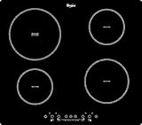 Whirlpool ACM 838/NE Integrado Con - Placa (Integrado, Con placa de inducción, Negro, Tocar, Frente, 1,5 m)