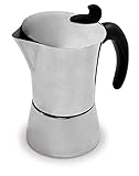 Jata Hogar CAX4 CAFETERA Italiana INDUCCION INOX, Gris, Pequeño