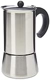 Ibili CAFETERA INDUBASIC 12 Tazas, 3600 W, Cups, 44 Decibeles, Acero Inoxidable, Plateado/Negro