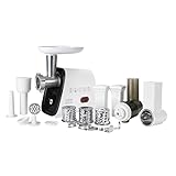 Elma Picadora Eléctrica de Carne con Accesorios para Procesar Alimentos, 350W