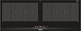 Siemens iQ700 Placa de Inducción, FlexInducción, Negro, 90 cm