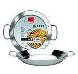 IBILI - Paellera premier - 40 cm - Acero inoxidable - 9 raciones - Apto para induccion