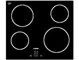 Bosch PKE611D17E hobs - Placa (Integrado, Cerámico, Vidrio y cerámica, Sensor, 220-240V, 50/60 Hz) Negro