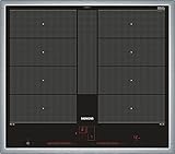 Siemens ex645lyc1e iQ700 hobs eléctrico/vitrocerámica/vidrio y cerámica/58,3 cm/Power Boost Función/Negro