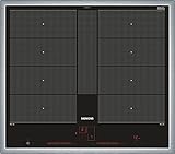 Siemens ex645lyc1e iQ700 hobs eléctrico/vitrocerámica/vidrio y cerámica/58,3 cm/Power Boost Función/Negro