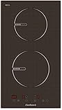Corberó CCIG2902D Placas Domino Inducción de 2 Fuegos, Dimensiones 29x52x6,2, Potencia 3200W, Control Touch Control, 2 Boosters, Temporizador 99 Minutos, 9 N. Potencia, Bloqueo de Seguridad para niños