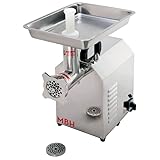 MBH - Picadora de carne industrial 22. Picadora de carne eléctrica profesional para hostelería.