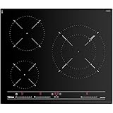 Teka IZ 6315 Integrado Induction vitrocerámica - Placa (Integrado, vitrocerámica, Induction hob, Vidrio, Negro, 1500 W, Rectangular)