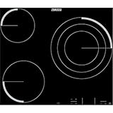 Zanussi Z6123IOK - Placa Vitrocerámica Z6123Iok Con 3 Zonas Hi-Light