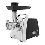 Bosch Hogar ProPower MFW67440 - Picadora de carne, 700 W, color plateado y negro