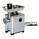 SuperHandy Picadora de Carne embutidora de Salchichas # 8 1/2 HP 240 LBS por Hora 370 Watts Pro Duty Cuerpo de Aluminio Acero Inoxidable de Calidad Comercial Bandeja de alimentación y Cuello